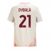 AS Roma Paulo Dybala #21 Bortedrakt 2024-25 Korte ermer